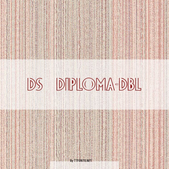 DS Diploma-DBL example